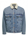 ONLY & SONS - Onswilson Sherpa Dbtint 0970 Dnm Jacket - L&uuml;hikesed teksap&uuml;ksid - L