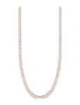 Marmara Sterling - Goldplated Tennis Necklace - Kett-kaelakeed - ONE SIZE 38 cm