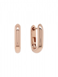 Marmara Sterling - Goldplated Link Earrings - R&otilde;ngad - ONE SIZE