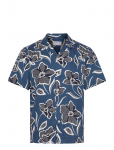 Lindbergh - Aop Lyocell Shirt S/S - L&uuml;hikeste varrukatega s&auml;rgid - XXL