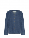 MSCH Copenhagen - Mschjolene Elena Shirt - Teksas&auml;rgid - XL