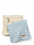 Wheat - 2 Pk Muslin Kaya - Musliinlapid - ONE SIZE