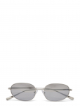 Weekday - Minimal Oval Metal Sunglasses - &Uuml;mara raamiga p&auml;ikeseprillid - ONE SIZE