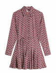 Tommy Hilfiger - Vis Twill Ls Mini Dress - L&uuml;hikesed kleidid - 44