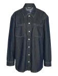 NOISY MAY - Nmalva L/S Denim Shacket Az386Db Noos - Teksas&auml;rgid - M