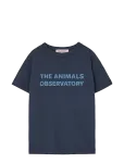 THE ANIMALS OBSERVATORY - Navy Orion T-Shirt - L&uuml;hikeste varrukatega - 6 Y