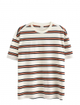 Lindex - T Shirt Skate Stripe - L&uuml;hikeste varrukatega - 170