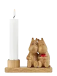 Dsignhouse Moomin - Mumitroldene Hug Lysestage Fsc Egetr&aelig; - Teek&uuml;&uuml;nlajalad - S