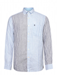Morris - Douglas Linen Mix Shirt-Classic Fit - Linased s&auml;rgid - M