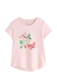 Lindex - Short-Sleeved Top - L&uuml;hikeste varrukatega - 92