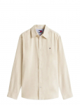 Tommy Jeans - Tjm Reg Linen Blend Shirt Ext - Linased s&auml;rgid - S