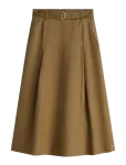 Tommy Hilfiger - Linen Utility Midi Skirt - P&otilde;lveni ja midiseelikud - 34