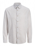 Jack & Jones - Jjesummer Linen Blend Shirt L/S Sn - Vabaaja s&auml;rgid - XL