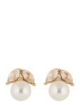 SN&Ouml; Of Sweden - Eira Pearl Ear G/Champagne - Onesize - Needid - ONE SIZE