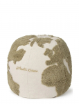 Lorena Canals - Pouf World Map Rugcycled - Tumbad - 45X 50CM