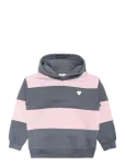 Hummel - Hmljr Loose Stripe Hoodie Bee - Kapuutsiga pusad - 110/116