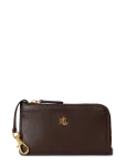 Lauren Ralph Lauren - Leather L-Zip Card Case - Rahakotid - ONE SIZE