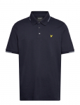 Lyle & Scott - Fine Tipped Polo Shirt - L&uuml;hikeste varrukatega - XL