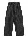 REMAIN Birger Christensen - Cocoon Leather Pants - Lai jalg - 36
