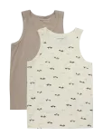 Minymo - Undershirt 2-Pack - Topid - 146
