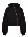 Weekday - Cropped Asymmetric Zip Hoodie - Kapuutsiga pusad - XL