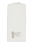 Gripsholm - Envelope Sheet Bamboo 210X210Cm, White 210X210 Cm - Kummiga voodilinad - 210X210CM