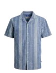 Jack & Jones - Jprblusummer Lin. Blen Dobby Ss Shirt Sn - Vabaaja s&auml;rgid - XS