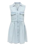 ONLY - Onlcyrus Sl Short Dnm Dress Akm - L&uuml;hikesed kleidid - L