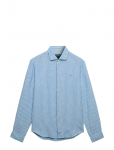 Superdry - Riviera L/S Linen Shirt - Linased s&auml;rgid - XL