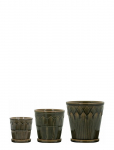 House Doctor - Planter, Hdcora, Grey - Lillepotid - 12X 12X 15CM