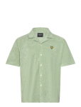 Lyle & Scott - Honeycomb Towelling Resort Shirt - L&uuml;hikeste varrukatega s&auml;rgid - XXL