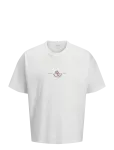 Jack & Jones - Jorsanremo Typo Tee Ss Crew Neck Sn - L&uuml;hikeste varrukatega - M