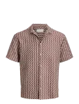 Jack & Jones - Jormontauk Crochet Shirt Ss Sa26 Ln - Vabaaja s&auml;rgid - XL