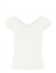 Pieces - Pcmaliva Ss Off Shoulder V-Neck Top Noos - L&uuml;hikeste varrukatega - L