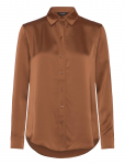 Lauren Ralph Lauren - Classic Fit Satin Charmeuse Shirt - Pikkade varrukatega - M