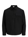 Jack & Jones - Jcofusion Tech Zip Overshirt - Kerged jakid - XXL