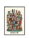 Martin Schwartz - Berlin Standard Poster - Linnad ja kaardid - 50X70CM