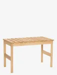H&uuml;bsch - Row Bench Small Natural - Taburetid ja pingid - L:70CM