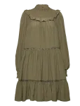 Scotch & Soda - Smocked And Tiered Long Sleeved Dress - L&uuml;hikesed kleidid - S
