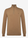 Polo Ralph Lauren - Wool Quarter-Zip Sweater - Poolpika lukuga džemprid - L