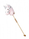 Teddykompaniet - Hobby Horse, Pink Unicorn - Kiikuvad m&auml;nguasjad - H:100CM