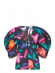 Gant - Floral Print Volume Sleeve Blouse - L&uuml;hikeste varrukatega - 34