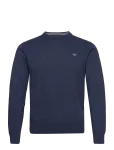 Gant - Classic Cotton C-Neck - &Uuml;mara kaelusega - M