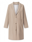 STUDIO FEDER - Carmina Coat - Beige - Talvemantlid - L