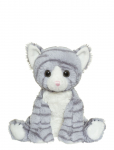 Teddykompaniet - Cat Friends, Grey Striped - Pehmed loomad - H:23CM
