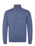 Gant - Classic Cotton Half Zip - Poolpika lukuga džemprid - XXXL