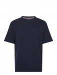 BOSS - Rib T-Shirt - L&uuml;hikeste varrukatega - L