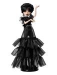 Monster High - Wednesday Collectible Doll, Rave&rsquo;n Wednesday In Black Gown Inspired By Dance Scene - Nukud - ONE SIZE