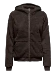 Only Play - Onpfluffy Hood Fz Ls Jck Noos - Spordi kapuutsiga pusad - XS