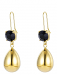 Bud To Rose - Drop Crystal Hook Earring - Rippuvad k&otilde;rvar&otilde;ngad - ONE SIZE
